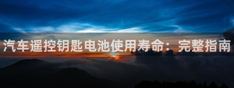 优发国际是不是黑网：汽车遥控钥匙电池使用寿命：完整指南